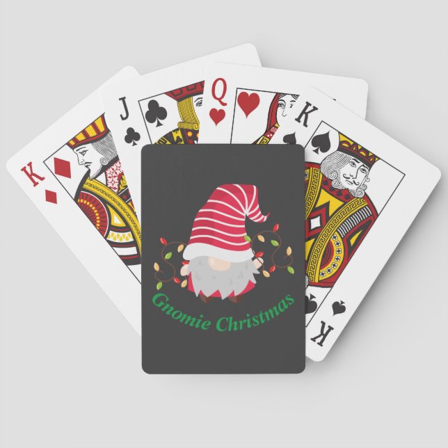 Baralho Cartas de Natal do Gnomie (Verso)