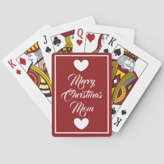 Baralho Cartas de Natal para a Mamãe por dalDesignNZ