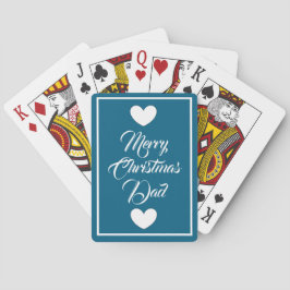 Baralho Cartas de Natal para o Papai pela dalDesignNZ