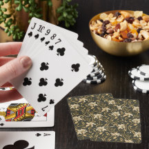 Cartas de Noite de Jogo Retro-Vintage