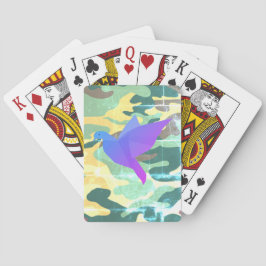 Baralho Cartas de Paz Pombo Camuflado