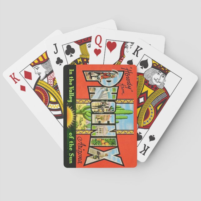 Baralho Cartas de Phoenix AZ (Verso)