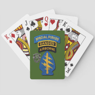 Baralho Cartas de pôquer das Forças Especiais