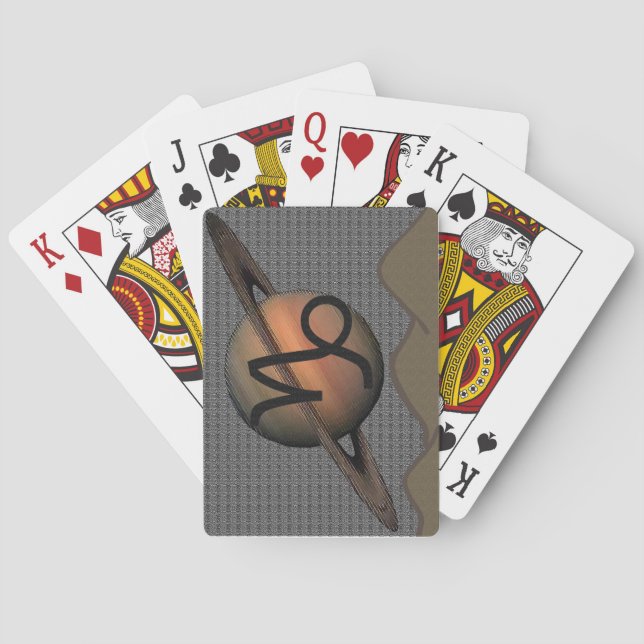 Baralho Cartas de pôquer de Capricórnio (Verso)
