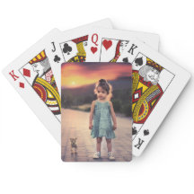 Cartas de Pôquer de Fotos Personalizadas - Carta d