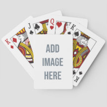 Cartas de Pôquer de Fotos Personalizadas - Carta d