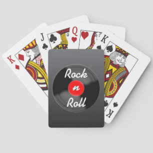 Baralho Cartas de Presente de Tocador de Discos Retrô