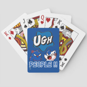 Baralho cartas engraçadas de jogar "PESSOAS UGH!!"