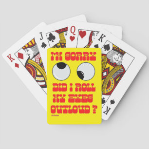 Baralho cartas engraçadas "ROLLIN' EYES"