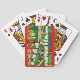 Baralho Cartas Retro de Jogar da Trilha Mohawk