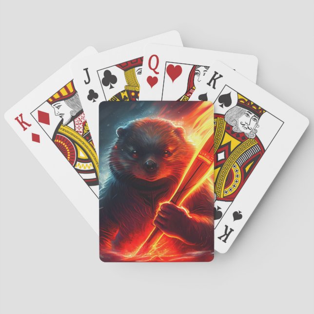 Baralho Cartes à jouer Beaver (Verso)