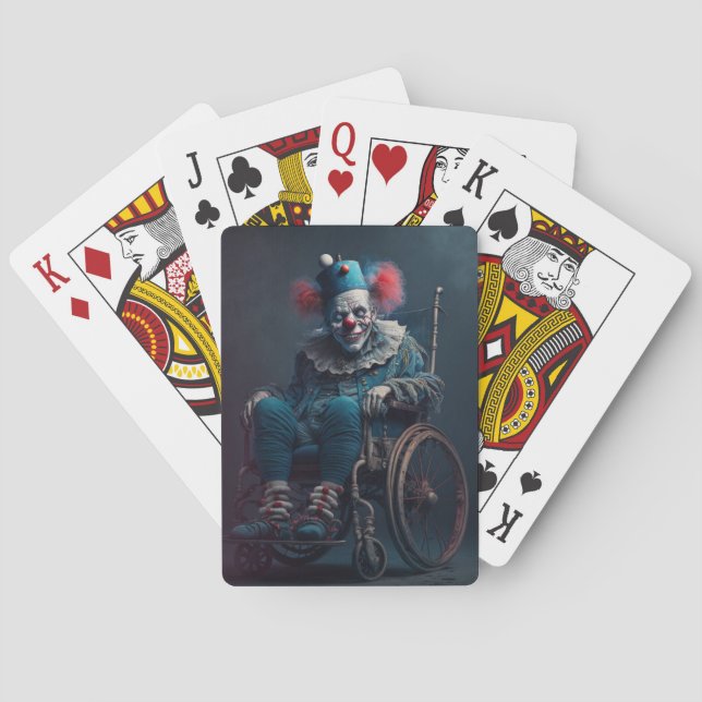 Baralho Cartes à jouer Clown (Verso)