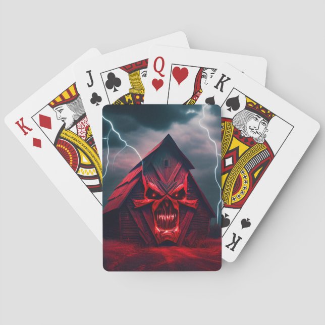 Baralho Cartes à jouer Horreur (Verso)