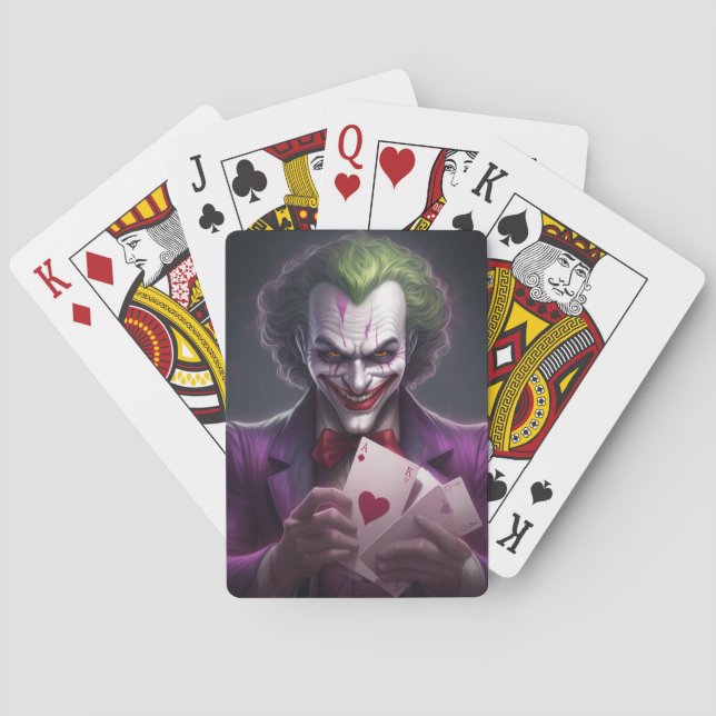 Baralho Cartes à jouer joker (Verso)
