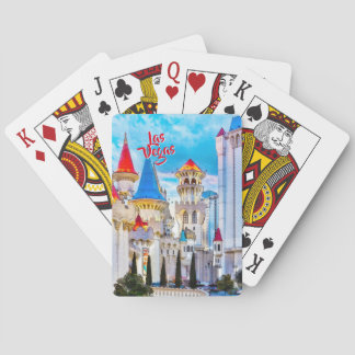 Baralho Cartões clássicos de jogo Excalibur Las Vegas