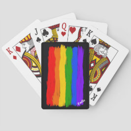 Baralho cartões de acampamento de orgulho