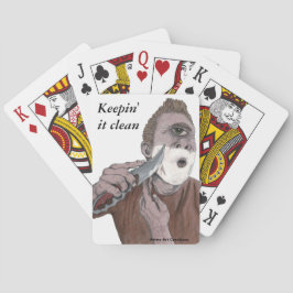 Baralho Cartões de Arte Limpa e Limpa