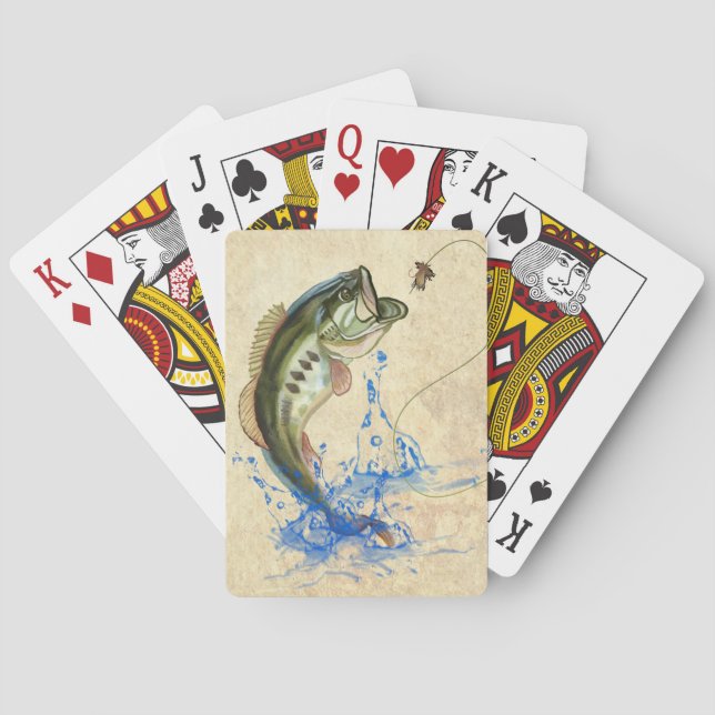Baralho Cartões De Balança De Pesca (Verso)