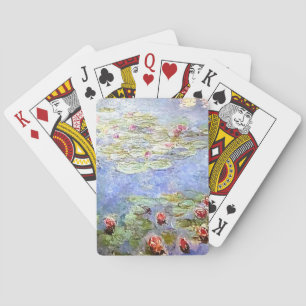 Baralho Cartões De Brincadeira De Bicicleta Monet "Water