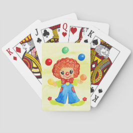 Baralho Cartões de Brincadeira de Circo