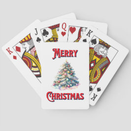 Baralho Cartões de Brincadeira de Natal