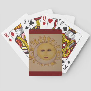 Baralho Cartões de Brincadeira Sun e Moon