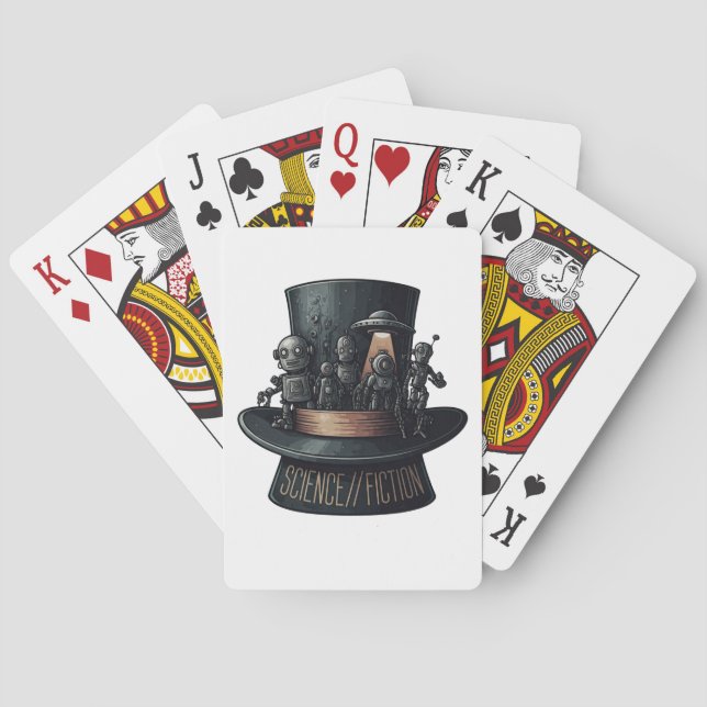 Baralho Cartões de Ciência/Ficção (Verso)