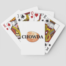 Cartões de Jogada Chowda (Branco)