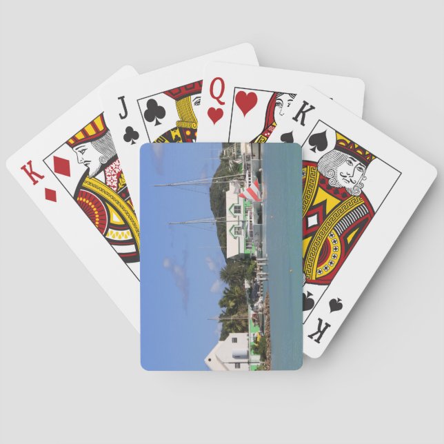 Baralho Cartões de Jogada com Índice Padrão Antígua Harbor (Verso)