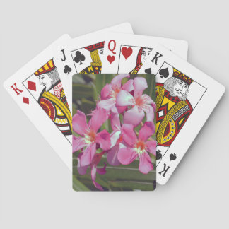 Baralho Cartões De Jogada De Flor Oleander