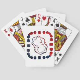 Baralho Cartões De Jogada De Três Vias