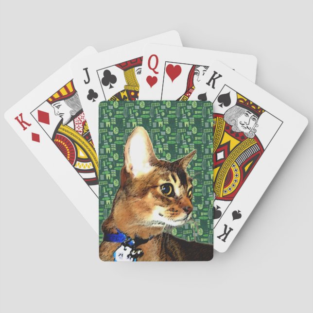 Baralho Cartões de Jogada Verde-Arma-Hee (Verso)