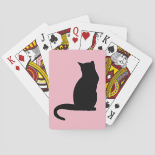 Baralho Cartões de jogar ao gato