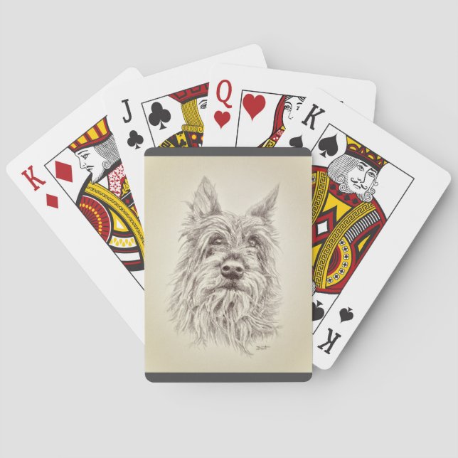 Baralho Cartões de jogar Berger Picard (Verso)