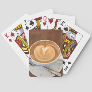 Baralho Cartões De Jogar Café