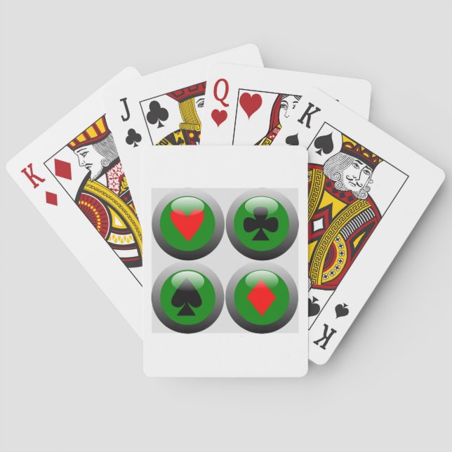 Baralho Cartões de jogar clássicos (Verso)