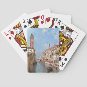 Baralho Cartões de jogar em Veneza da Unterberger