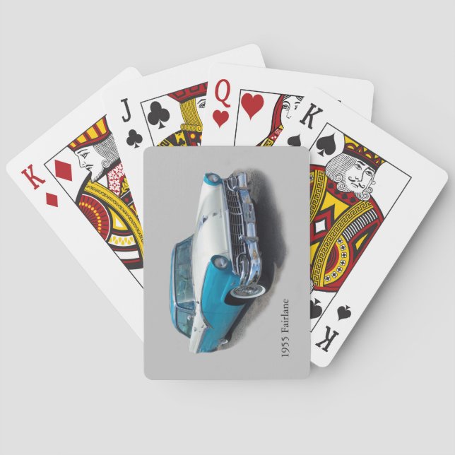 Baralho Cartões de jogar Fairlane 1955 (Verso)