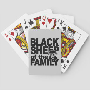 Baralho Cartões de jogar Ovelha Negra