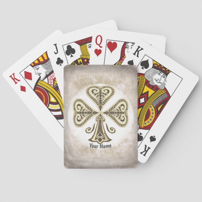 Baralho Cartões de jogar personalizados do Poker Clubs (Verso)