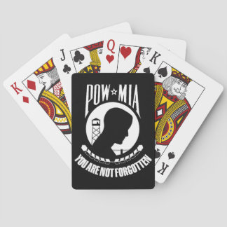 Baralho "Cartões de jogar POW MIA"