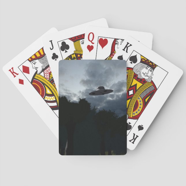 Baralho Cartões De Jogar Saucer Clássicos (Verso)