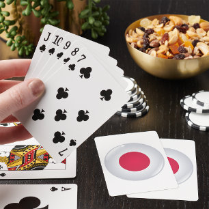 Baralho Cartões de jogar sinalizador no Japão