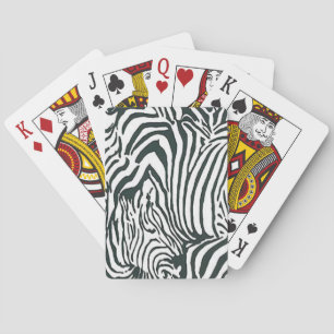 Baralho Cartões De Jogar Zebra