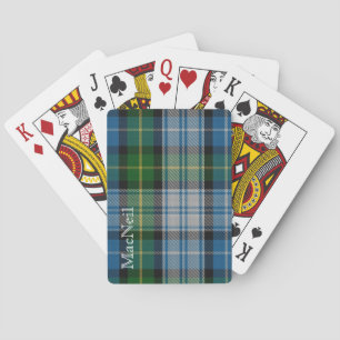Baralho Cartões de jogo clássicos da xadrez de Tartan de