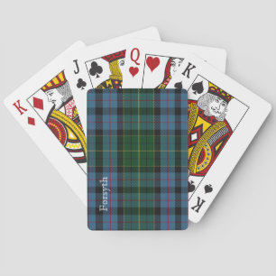 Baralho Cartões de jogo clássicos da xadrez de Tartan de