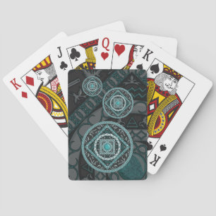 Baralho Cartões de jogo clássicos de Aquarius Mandala
