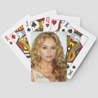 Baralho Cartões de jogo clássicos de Paulina Rubio