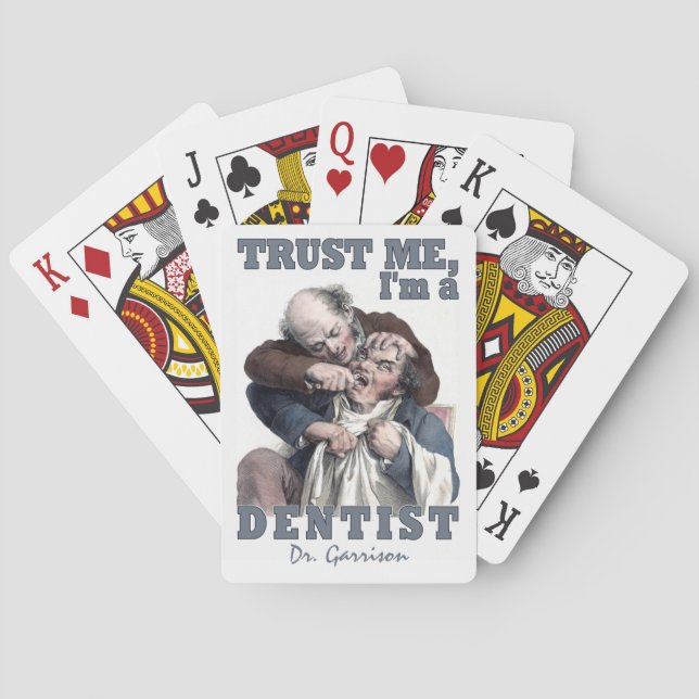 Baralho Cartões de jogo conhecidos feitos sob encomenda do (Verso)