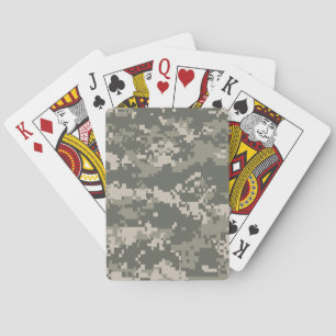 Baralho Cartões de jogo da ACU Digital Camo
